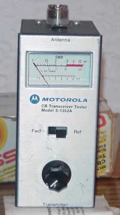 MOTOROLA S1352A CB TESTER